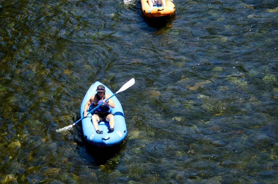 River recreation on the "Wild and Scenic" north Umpqua River