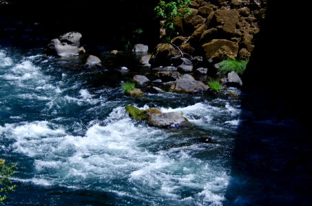 River recreation on the "Wild and Scenic" north Umpqua River photo