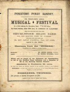Penistone Feast (1910) - page 1 of 8 photo