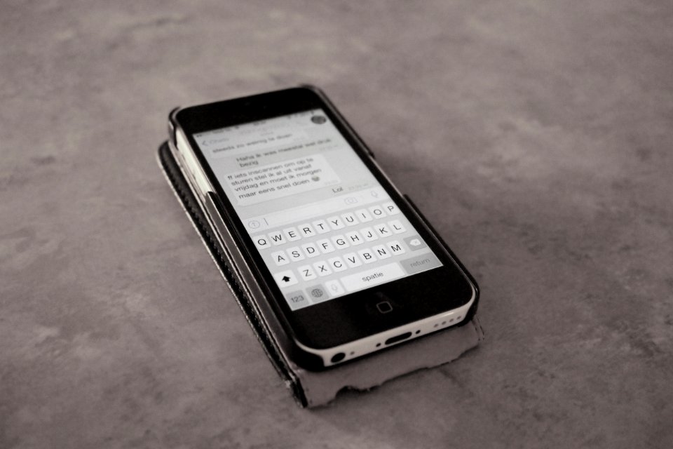 Messaging on smartphone