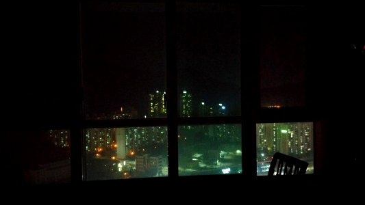 Trump World Centum night
