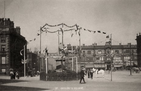 photograph of St. George's Square, circa 1905 photo