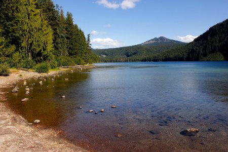 Walupt Lake on the Gifford Pinchot National Forest