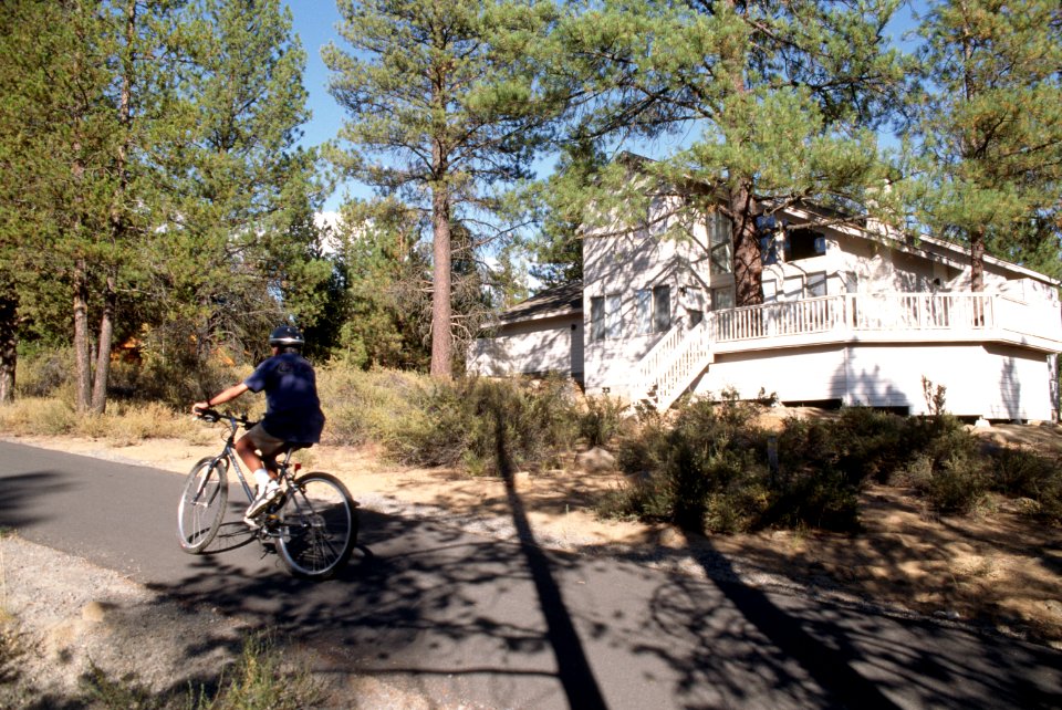 Deschutes National Forest, Biker at Sunriver, OR.jpg