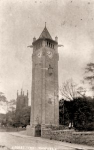 1904 photo postcard of Lindley Tower