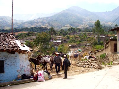 Frías, distrito campesino, Ayabaca, Piura, Perú