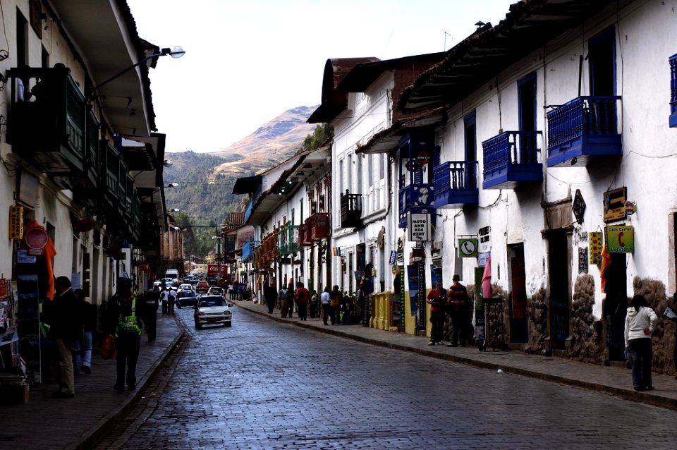 Calle de Plateros, Cusco, Perú