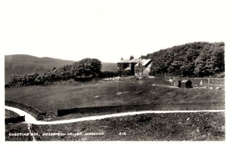 undated photograph of the Shooting Box, Wessenden Valley, Marsden