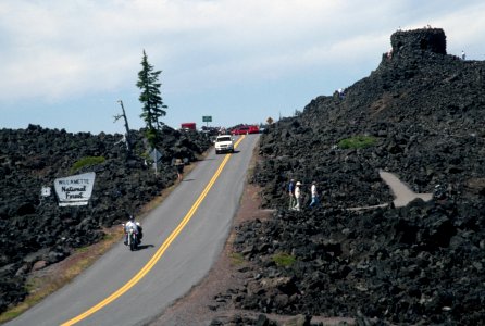 Accessible Trail at Dee Wright Observatory, Willamette & Deschutes National Forest photo