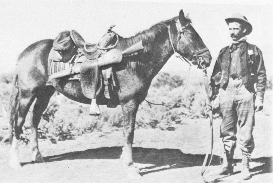 327 Forest Service district ranger on patrol