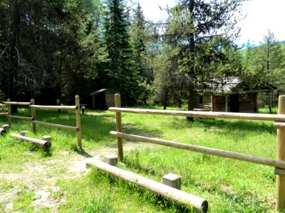 Big Meadow Lake Campground fence June 2020 by Sharleen Puckett