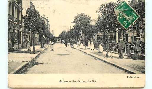 Ablon rue du Bac coté Sud