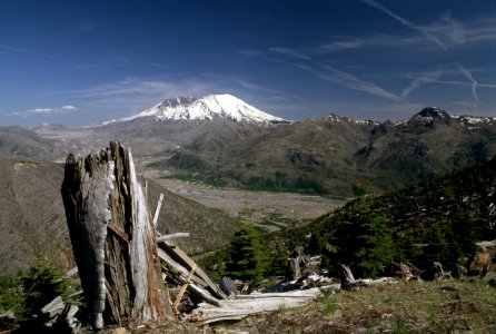 Gifford Pinchot National Forest, Mt St Helens NVM, Coldwater Ridge and Toutle River.jpg photo