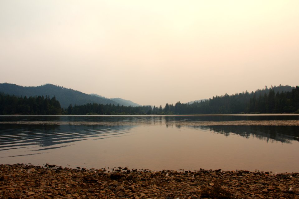 Hazy View of Lake Selmac