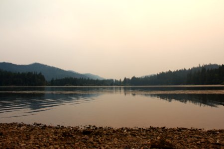 Hazy View of Lake Selmac