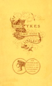 Sykes, Albert Studio, Lindley