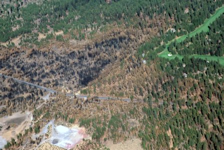 290 Deschutes National Forest Cache Mountain Fire
