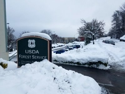2019 02 13 CRGNSA office parking lot Rachel Pawlitz