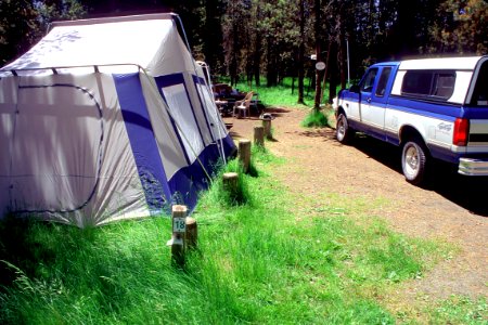 Camping by Bend, Fort Rock District