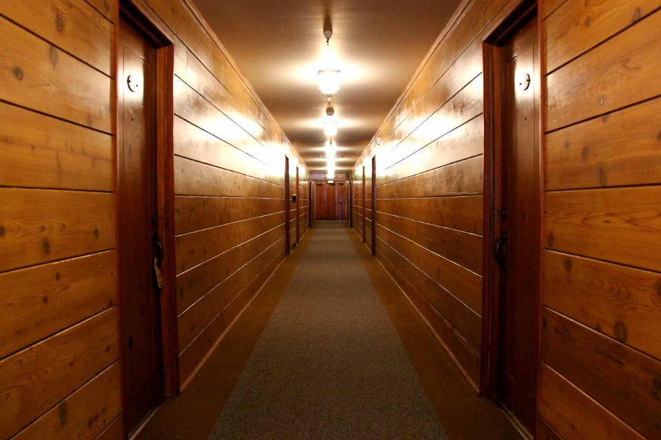 Timberline Lodge Hallway - Mt. Hood National Forest. Photos by Trent Deckard