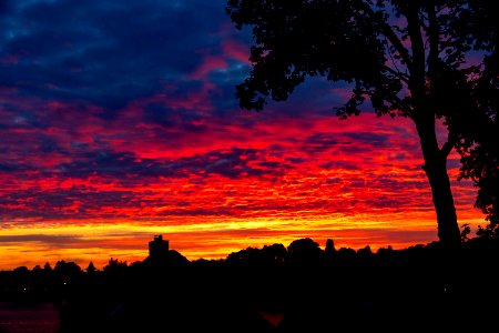 Plön Sonnenuntergang Juni005