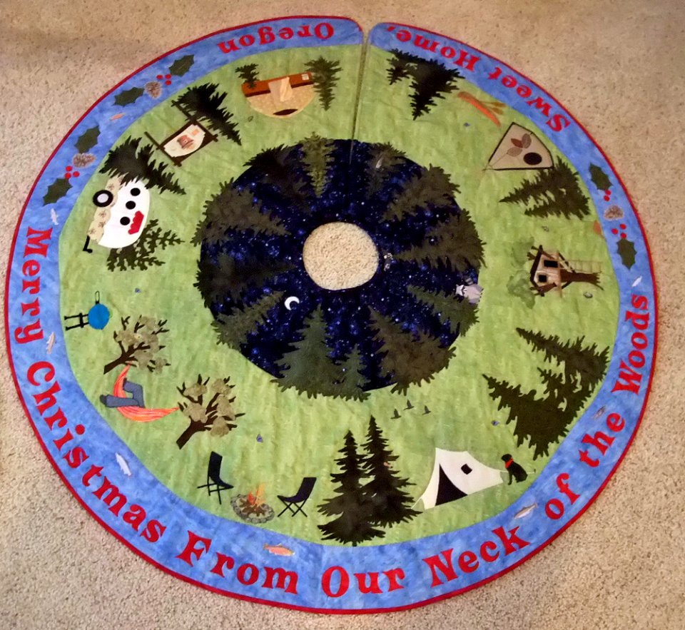 Merry Christmas From Our Neck Of The Woods by Peggy Schroder