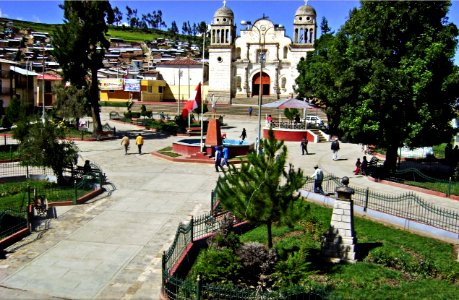 Plaza de Armas de Coracora, Parinacochas, Ayacucho, Perú