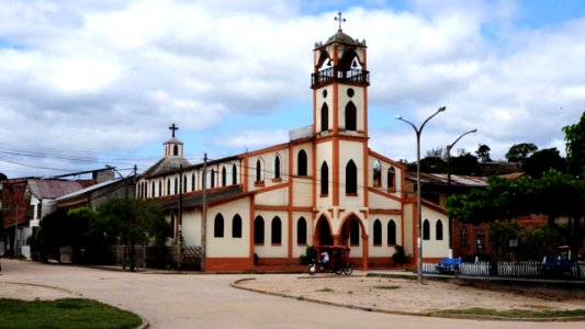 Iglesia Matriz de Contamana, Loreto, Perú photo