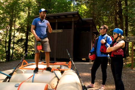 River recreation on the "Wild and Scenic" north Umpqua River photo