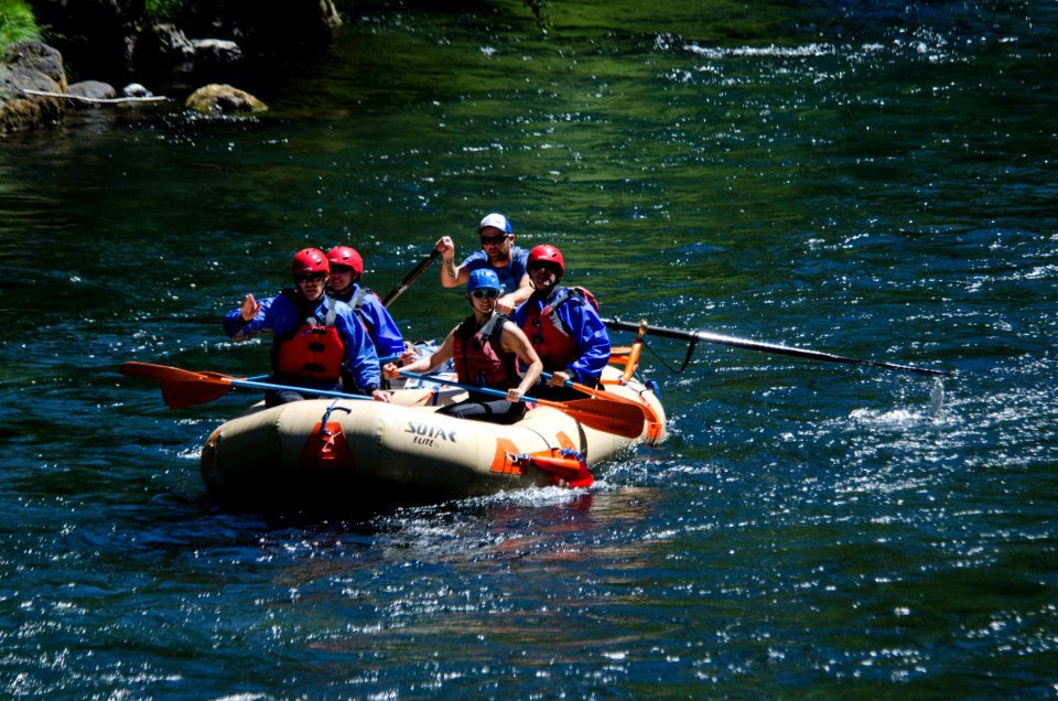 River recreation on the "Wild and Scenic" north Umpqua River