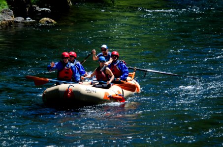 River recreation on the "Wild and Scenic" north Umpqua River photo