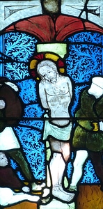Window stained glass stained glass window
