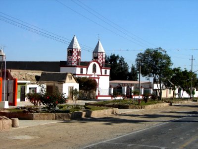 Calle principal Pachía, Tacna, Perú