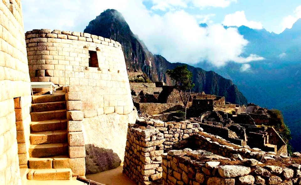 El torreón de Machu Picchu