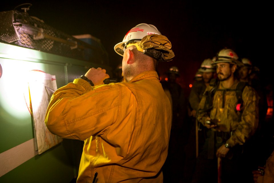 Firefighters, Umpqua National Forest Fires, 2017
