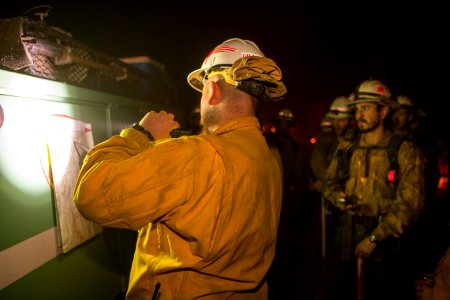 Firefighters, Umpqua National Forest Fires, 2017