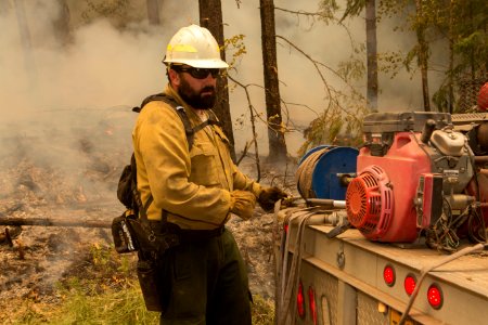 Firefighter, Umpqua National Forest Fires, 2017