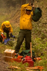 Firefighters, Umpqua National Forest Fires, 2017