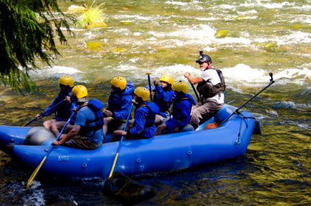 River recreation on the "Wild and Scenic" north Umpqua River