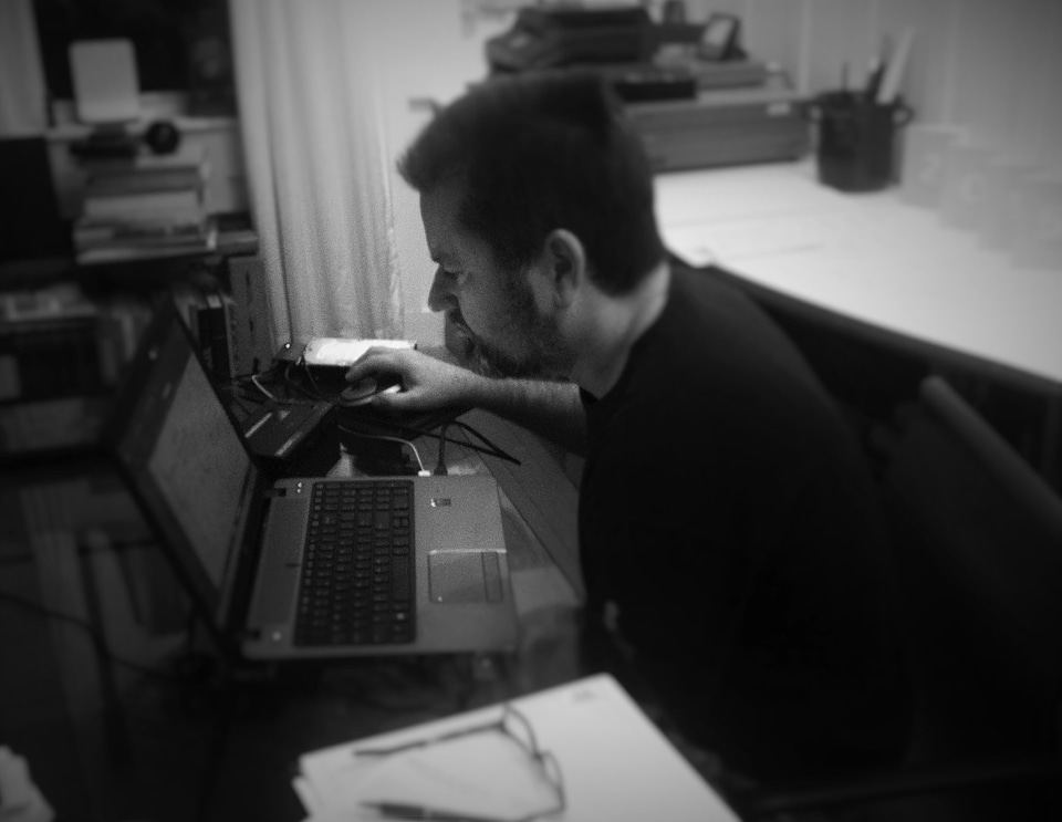 Indoors architect laptop