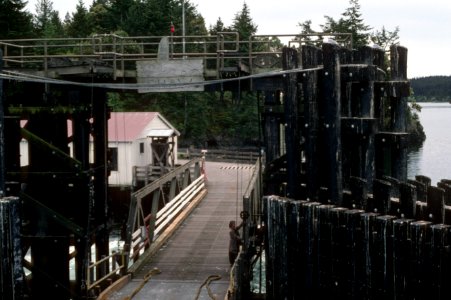 Olympic National Forest, Shaw Island Ferry dock, San Juan Islands, Washington.jpg
