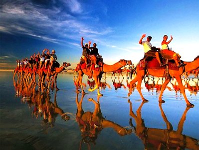 Cable Beach Camel Riding at Sunset