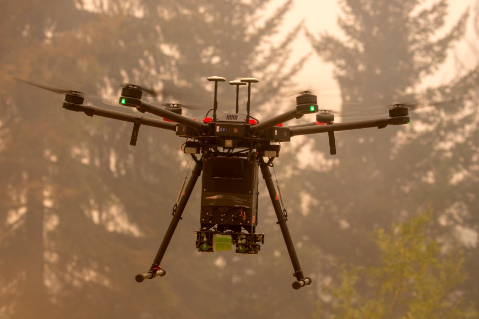 OAS Drone Team preparing for PSD burn