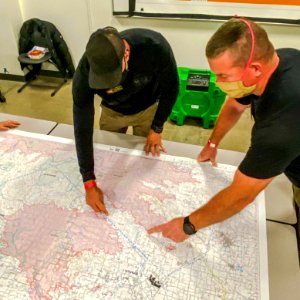 Riverside Fire, Operations Photo
