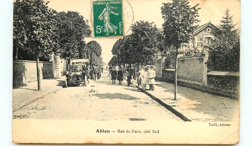 Ablon Rue de Paris cote Sud