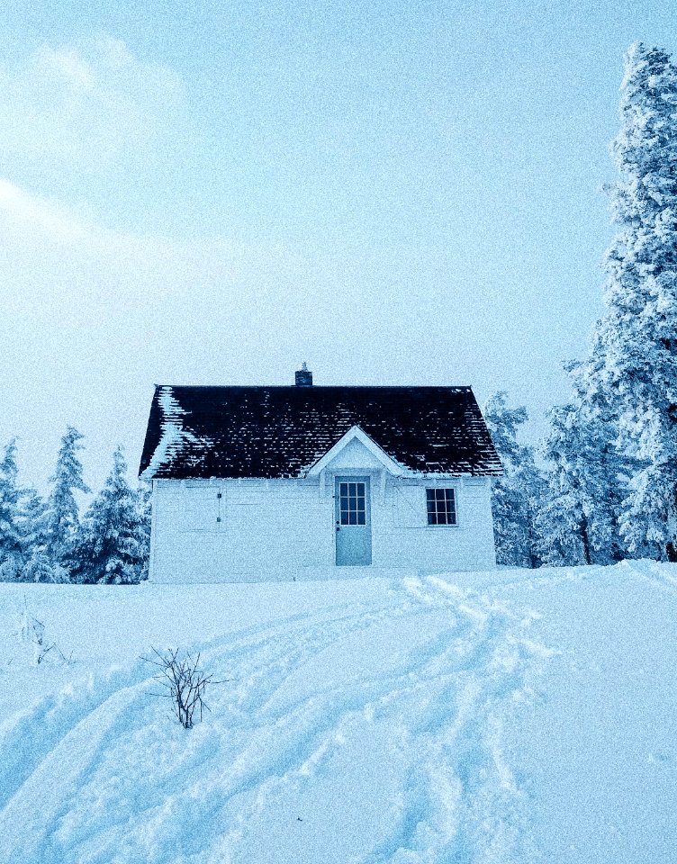 20210103-Umatilla National Forest in winter 00- Cabin