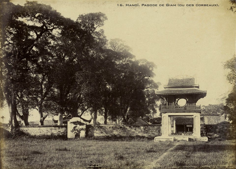16 Hanoï. Pagode de Giam (ou des corbeaux).