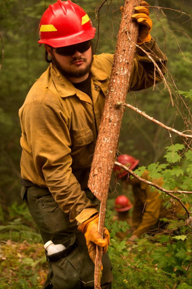 Firefighter, Umpqua National Forest Fires, 2017