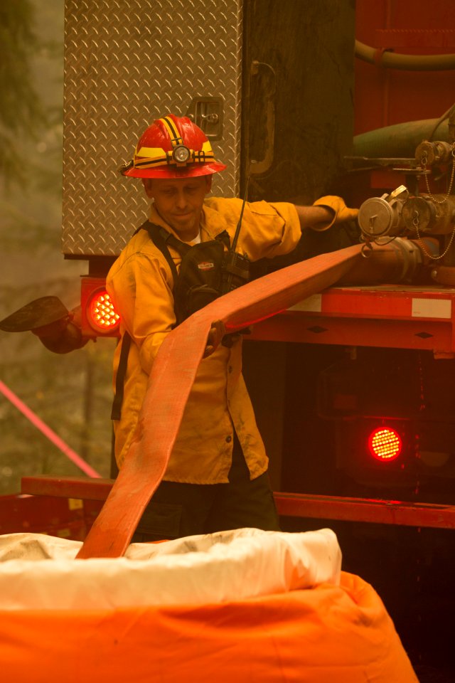 Firefighter, Umpqua National Forest Fires, 2017