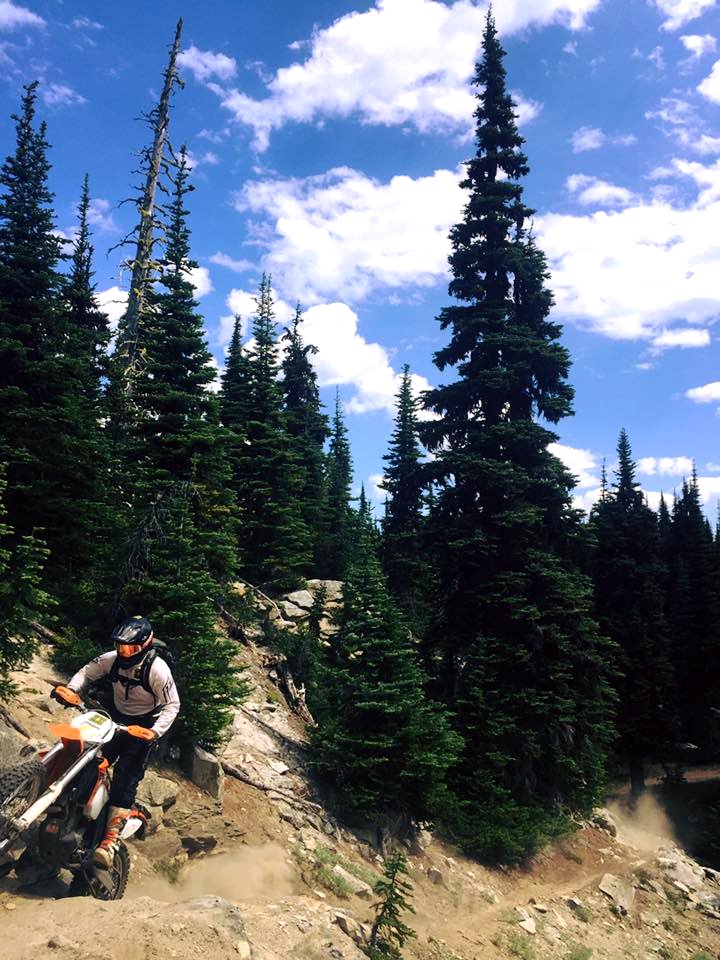 Motorcycle-FS TrailCrewPersonCodyStantonRidingNasonRidgeTrail-OkaWenNFbyMasonSchuurUSFS-July7-2017
